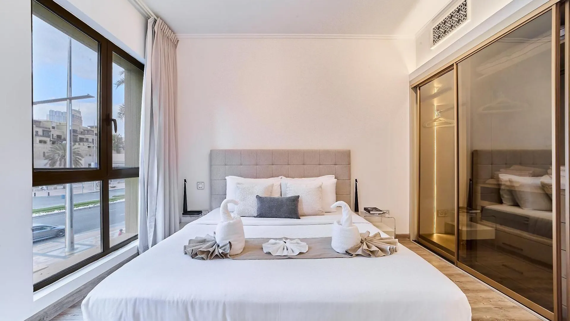 Luxury 1Br In Zaafran With Stunning Burj Khalifa View Appartement Dubai Verenigde Arabische Emiraten